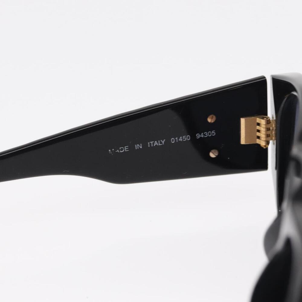 CHANEL COCO Mark Sunglasses plastic Black CC Auth 157822 - Picture 11 of 13